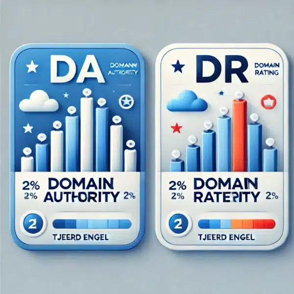 Verschil tussen Domain Authority en Domain Rating